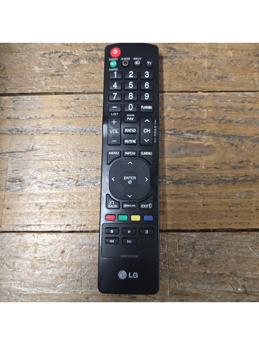 LG Remote AKB72915206 for LG LED TV Remote Only
